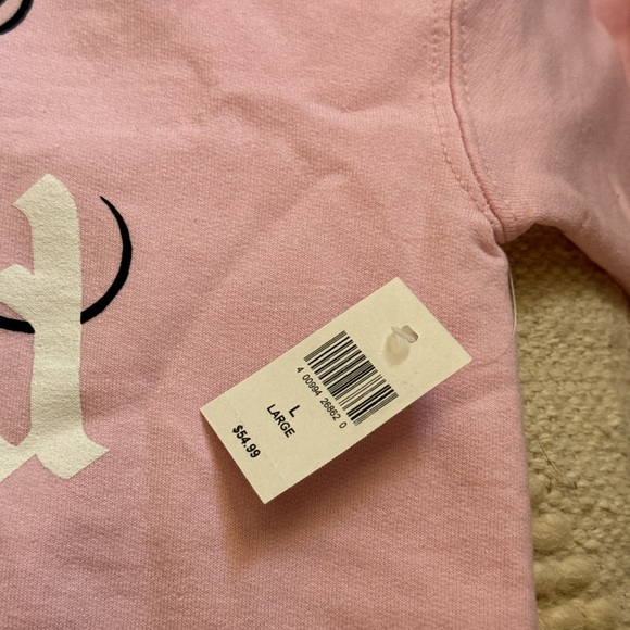 Disneyland pink valentines Day sweatshirt nwt - Picture 5 of 6